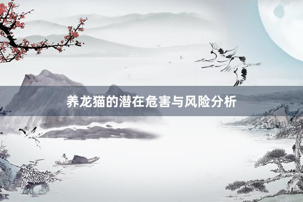 养龙猫的潜在危害与风险分析